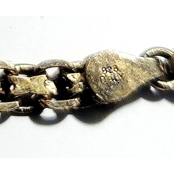 Vintage 925 Sterling Silver Cable Chain Necklace 23" Long Italy - Picture 3 of 5